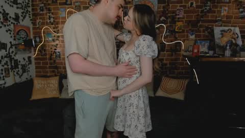 Mia and Andry  online show from January 2025 05:21:02 PM