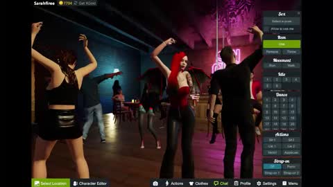 Miss Sarah online show from September 2025 11:21:01 PM