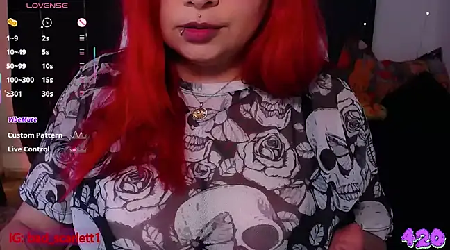 Snapshot of bad_scarlett1 chatting on March 2025 12:00:02 AM bad scarlett1 online show from March 2025 12:00:02 AM