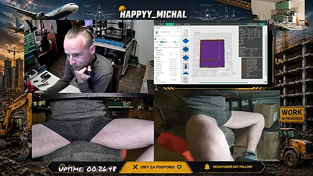 Snapshot of Happy_Michal chatting on June 2026 07:00:01 AM Happy Michal online show from June 2026 07:00:01 AM