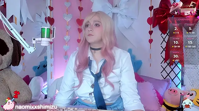 Snapshot of NaomiShimizu chatting on February 2025 09:15:02 PM NaomiShimizu online show from February 2025 09:15:02 PM