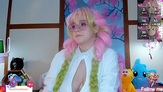 Snapshot of NaomiShimizu chatting on February 2025 12:04:02 AM NaomiShimizu online show from February 2025 12:04:02 AM