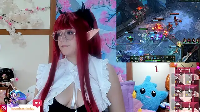 Snapshot of NaomiShimizu chatting on February 2025 12:41:01 AM NaomiShimizu online show from February 2025 12:41:01 AM