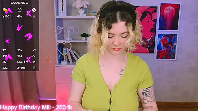 cutie mili online show from January 2025 10:29:02 AM