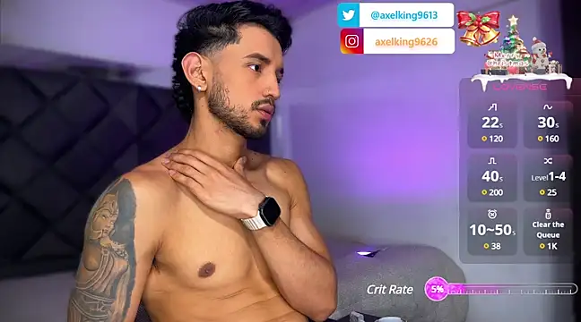 Snapshot of AxelKing1326 chatting on December 2024 09:55:02 PM AxelKing1326 online show from December 2024 09:55:02 PM