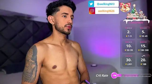 Snapshot of AxelKing1326 chatting on December 2024 07:34:02 PM AxelKing1326 online show from December 2024 07:34:02 PM