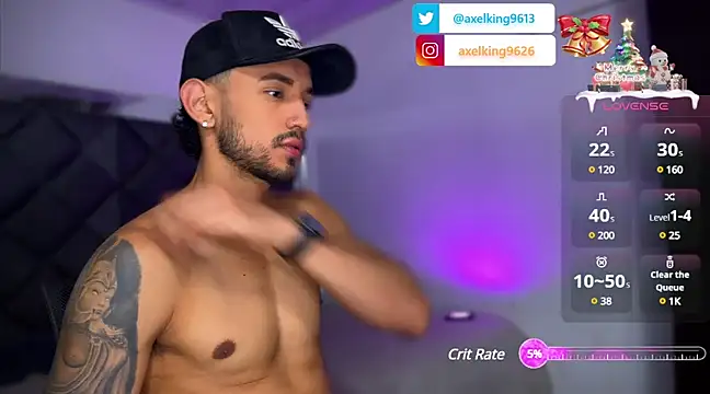 Snapshot of AxelKing1326 chatting on December 2024 09:54:01 PM AxelKing1326 online show from December 2024 09:54:01 PM