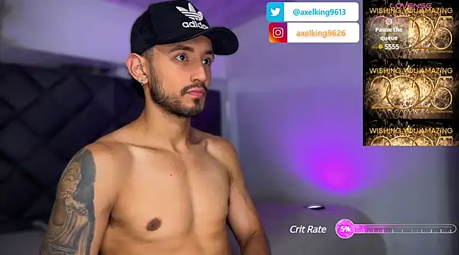 Snapshot of AxelKing1326 chatting on January 2025 10:33:02 PM AxelKing1326 online show from January 2025 10:33:02 PM