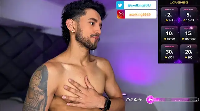 Snapshot of AxelKing1326 chatting on January 2025 10:29:02 PM AxelKing1326 online show from January 2025 10:29:02 PM