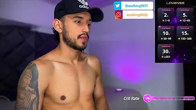 Snapshot of AxelKing1326 chatting on January 2025 10:46:02 PM AxelKing1326 online show from January 2025 10:46:02 PM