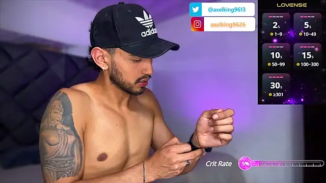 Snapshot of AxelKing1326 chatting on January 2025 09:45:01 PM AxelKing1326 online show from January 2025 09:45:01 PM