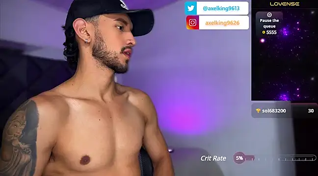 Snapshot of AxelKing1326 chatting on January 2025 12:50:02 AM AxelKing1326 online show from January 2025 12:50:02 AM