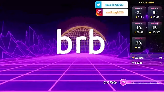 Snapshot of AxelKing1326 chatting on February 2025 01:46:02 AM AxelKing1326 online show from February 2025 01:46:02 AM
