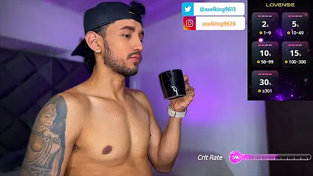 Snapshot of AxelKing1326 chatting on March 2025 10:07:02 PM AxelKing1326 online show from March 2025 10:07:02 PM