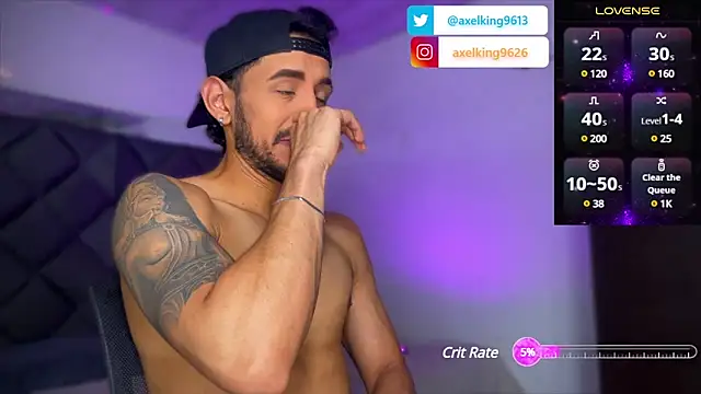 Snapshot of AxelKing1326 chatting on March 2025 10:38:02 PM AxelKing1326 online show from March 2025 10:38:02 PM