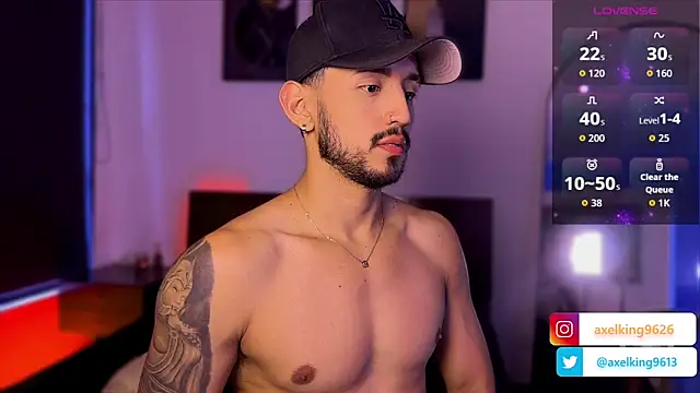 AxelKing1326 online show from April 2026 09:20:02 PM