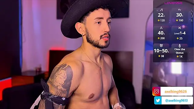 AxelKing1326 online show from April 2026 09:29:02 PM