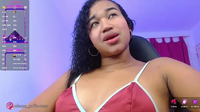 Alexa priincess online show from February 2025 03:18:02 PM