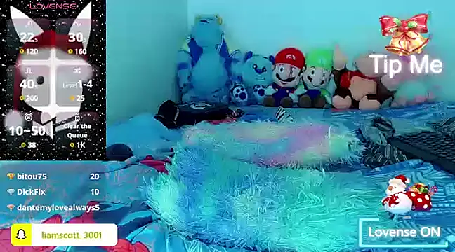 Liamscott  online show from December 2024 08:07:02 AM