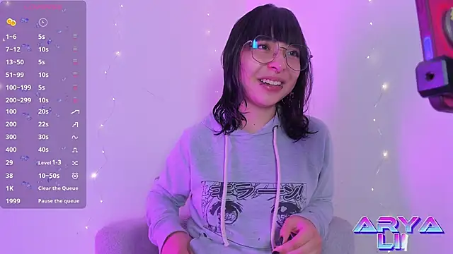 arysUwU online show from March 2026 03:22:02 AM