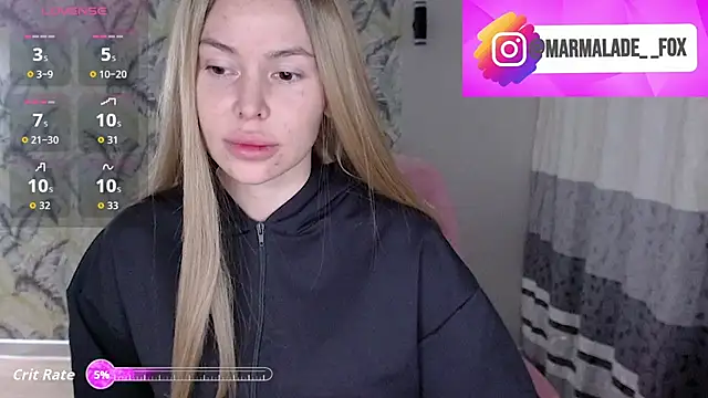 Marmalade Fox online show from April 2026 05:07:01 PM