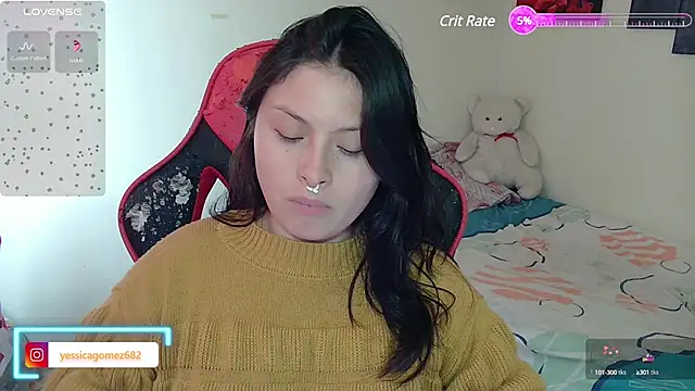 Snapshot of jessica_gomez chatting on March 2025 08:15:02 PM jessica gomez online show from March 2025 08:15:02 PM