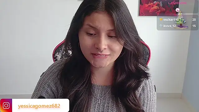 Snapshot of jessica_gomez chatting on October 2025 09:22:01 PM jessica gomez online show from October 2025 09:22:01 PM