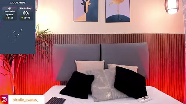 NicolleeEvanss online show from December 2025 12:01:02 PM