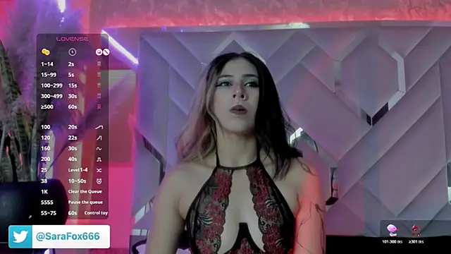 Sara Foxx1 online show from November 2025 08:33:02 PM