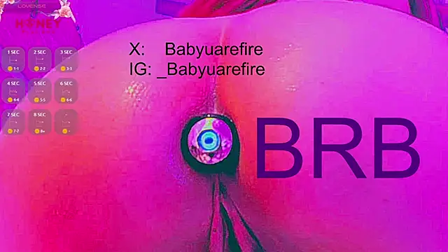 babyuarefire online show from February 2025 10:31:01 PM