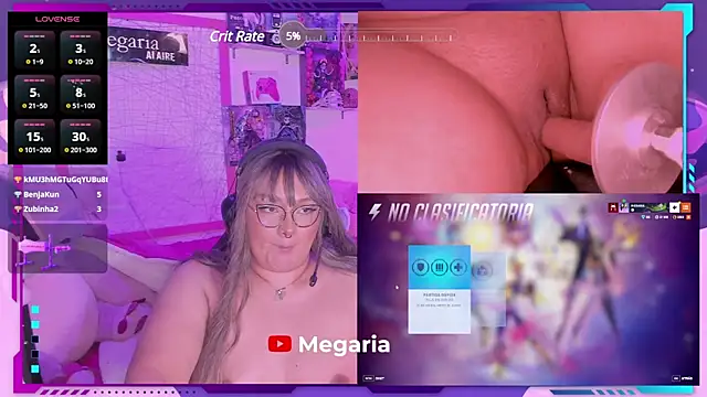 MegariaB online show from February 2025 08:17:01 AM