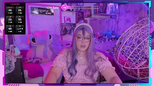 MegariaB online show from February 2025 04:41:02 AM