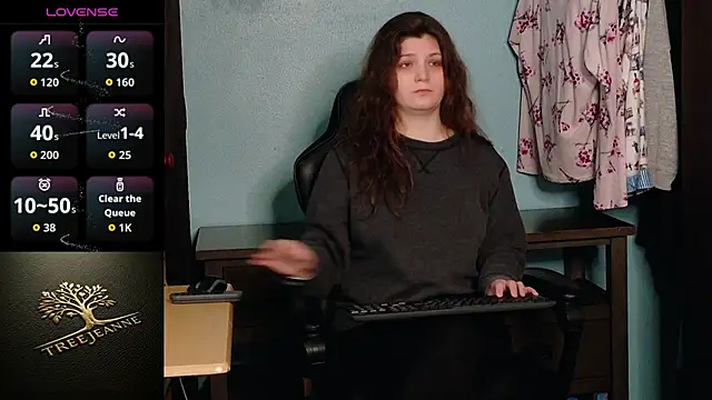 TreeJeanne online show from February 2026 09:38:01 PM