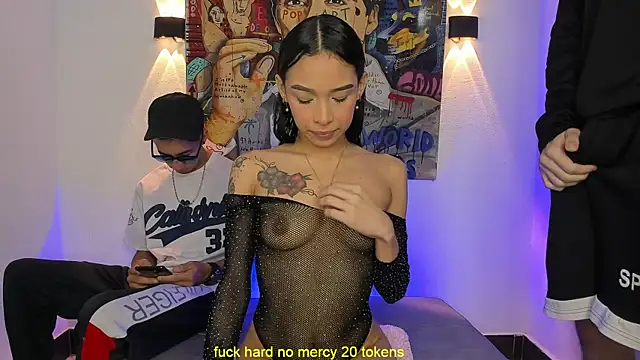 Threesome-no-mercy online show from October 2025 01:19:01 PM