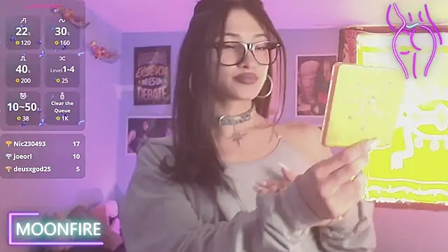 moonfiredancer online show from January 2025 02:30:02 PM