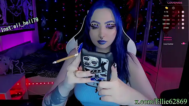 Kitty goth online show from February 2025 09:26:02 PM