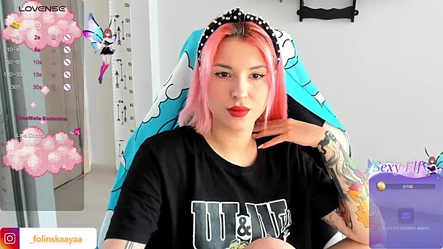 folinskayyya online show from January 2025 07:41:01 AM