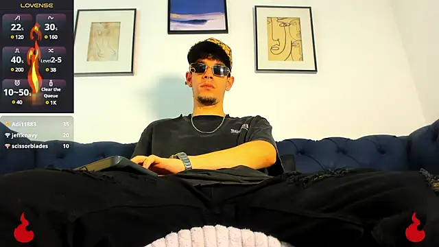 BRAYHAMBROWN online show from February 2025 01:55:01 AM