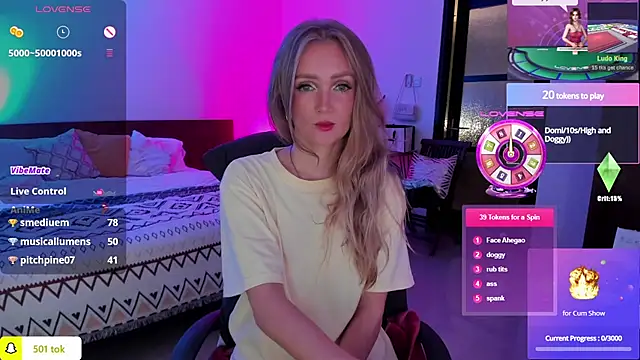 PrincessVS online show from January 2025 11:34:01 AM