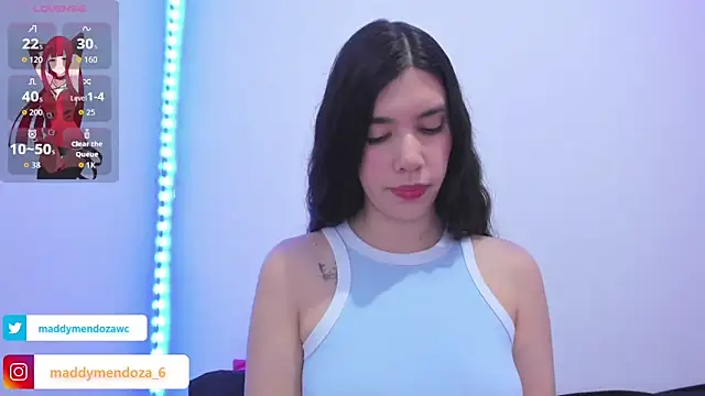 Snapshot of MaddyMendozaxx chatting on December 2025 02:55:01 PM MaddyMendozaxx online show from December 2025 02:55:01 PM