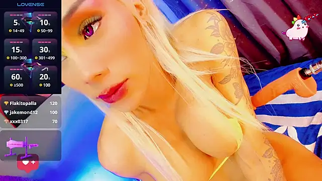 Alexa Chanell Oficial online show from March 2025 12:52:01 PM