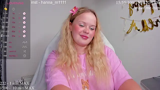Snapshot of HANNA_MONTANAS chatting on May 2026 06:58:02 PM HANNA MONTANAS online show from May 2026 06:58:02 PM