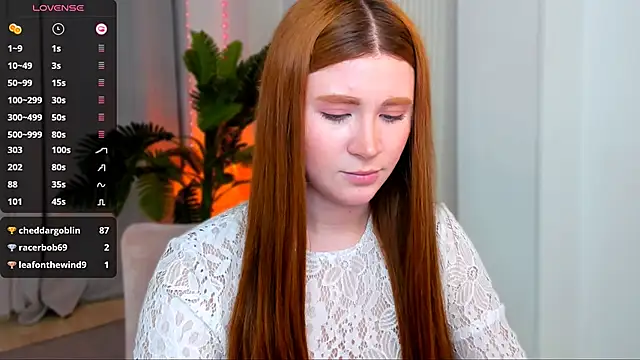 Snapshot of Freckle_Diyana chatting on February 2025 01:12:02 AM Freckle Diyana online show from February 2025 01:12:02 AM