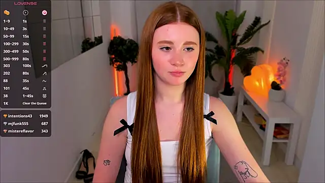 Snapshot of Freckle_Diyana chatting on March 2025 04:14:02 AM Freckle Diyana online show from March 2025 04:14:02 AM