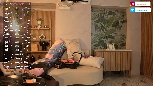 IamNayuta online show from July 2026 10:45:01 PM