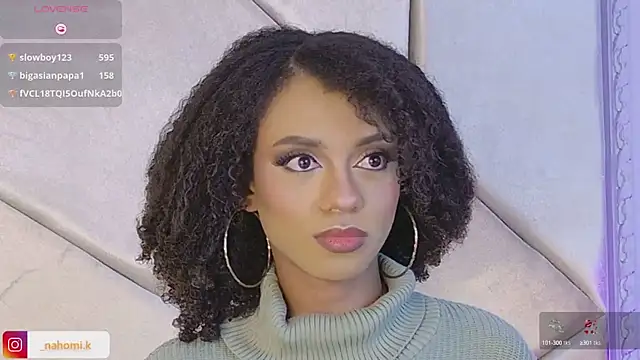 Snapshot of Nahomi_King chatting on February 2025 07:11:01 PM Nahomi King online show from February 2025 07:11:01 PM