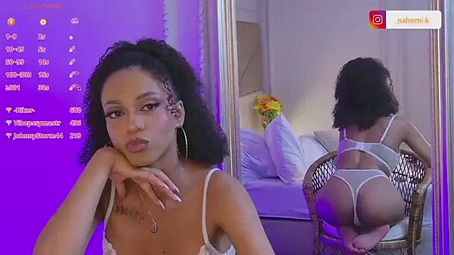 Snapshot of Nahomi_King chatting on February 2025 07:09:01 PM Nahomi King online show from February 2025 07:09:01 PM