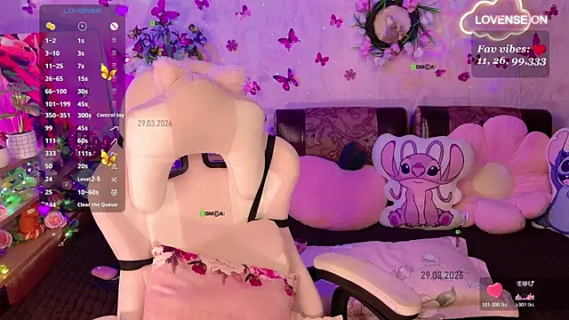 Miss SweetPeach online show from March 2026 06:41:01 PM