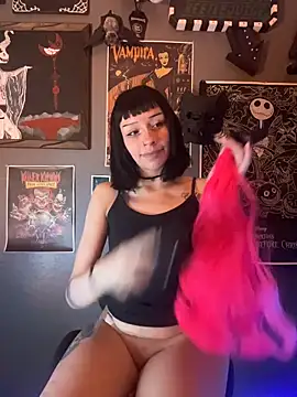 Snapshot of Gothbabbi chatting on October 2025 09:24:01 PM Gothbabbi online show from October 2025 09:24:01 PM