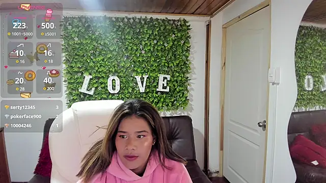 Enma  clark online show from January 2025 07:15:01 AM